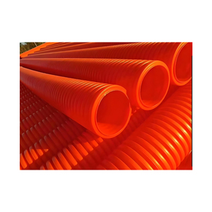 18-дюймовая двухслойная гофрированная дренажная труба HDPE dwc hdpe пластиковая водопропускная труба - Product Image 2