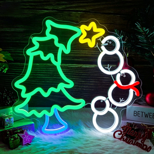 Letreros de Neón LED Comerciales Songwen Personalizados con Cuerpo de Cristal, Resistentes al Agua IP67, Garantía de 2 Años, Iluminación para Fiestas - Product Image 2
