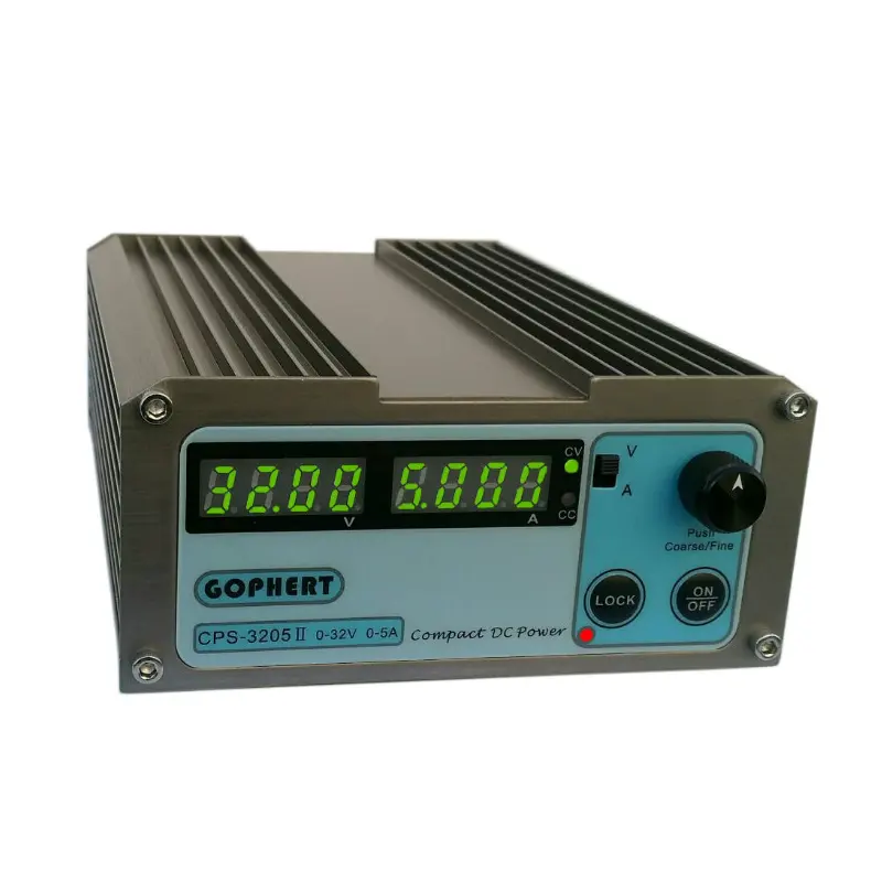 OVP /Ocp/otp Low Power Cps-3205II V-110V 0-32V 230แหล่งจ่ายไฟ DC 0-5A ดังสุดๆ + สายเคเบิลเชื่อมต่อ EU UK US