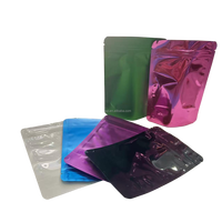 Pochette debout personnalisée à 3 côtés pour l'emballage de graines de menthe sac de paquet de graines de plantes de pâturage d'herbe sous vide de légumes