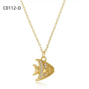 Fashion Necklace with Zirconia C0112 for Women High Quality Jewelry - Product Image 2