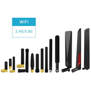 เสาอากาศยางสำหรับโรงงานผลิต 2.4GHz 5GHz เสาอากาศยาง 9dBi แบบดูอัลแบนด์ WiFi Whip Antenna - Product Image 1