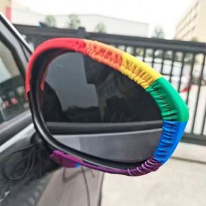 Vente en gros de housses de capot de voiture en polyester extensible dans les quatre sens, avec design personnalisé et logo personnalisé, drapeaux de la fierté lesbienne et gay - Product Image 5