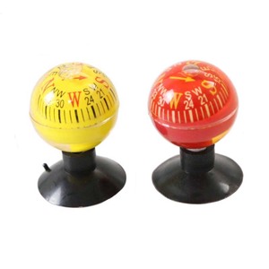 Base d'aspiration 40mm de diamètre Boussole en forme de boule Boussole en forme de mini boule Véhicule/voiture/bateau Boussole OEM Commandes acceptées - Product Image 3