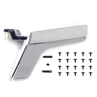 Kit de poignées de porte intérieures innovant pour Mercedes-Benz W204 C200 GLK300 en plastique argenté LHD