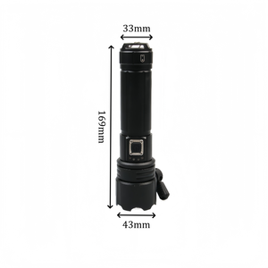Linterna ultrabrillante de alta potencia de aleación de aluminio <span class=keywords><strong>recargable</strong></span> con zoom P70 <span class=keywords><strong>LED</strong></span> IP55 resistente al agua para acampar - Product Image 2