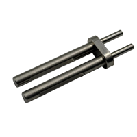 Pièces de tournage CNC en acier inoxydable personnalisées, boulons à double corps pour colonne, usinage sur 3/4/5 axes, précision de 0,01 mm