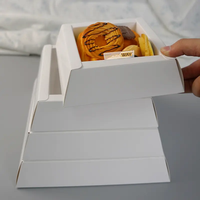 Boîtes d'Emballage Premium en Forme de Pyramide pour Cadeaux Alimentaires de Ramadan, Pâtisseries, Pique-niques – Carton Écologique avec Conception Pliable Facile