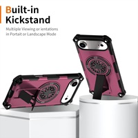Nouvel Arrivage Coque de Téléphone Guardian en Gros d'Usine pour iPhone 17 Air avec Support Rotatif à Chargement Magnétique