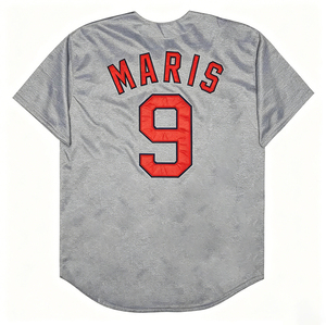Maillots de baseball vintage pour hommes, style cousu, 1 Ozzie <span class=keywords><strong>Smith</strong></span>, 6 <span class=keywords><strong>Stan</strong></span>, 9 Roger Maris, 20 Lou Brock, 45 Bob Gibson, tailles S-3XL - Product Image 4