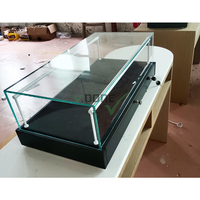 Factory Direct Gold Schmucke tui Counter Top Glas vitrine für Shop Table Premium Showcase für Store front