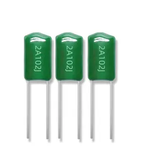 Condensador JEO Green Cl11 104J 100V Condensadores de película de poliéster 2A104j 100V 0,1 Uf 100Nf