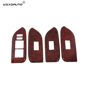 WZXDAUTO - Accesorios de Decoración Interior para Automóviles, Cubierta de Madera para Land Cruiser 150 2014 2015 - Product Image 4