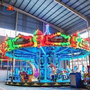 Carrusel más barato de <span class=keywords><strong>China</strong></span> 12 carrusel pequeño carrusel paseo para niños interior - Product Image 4