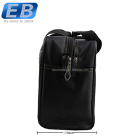 Sac de sécurité portable en plastique noir certifié CE EB BP-03, durable, pour organiser l'argent et les documents, idéal pour les banques, les bureaux et les commerces de détail.