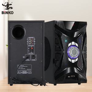 Kotak kayu tengah musim panas 3.1 Sistem Teater rumah multimedia dengan fm/usb/mp3/sd/remote kontrol/speaker gigi biru - Product Image 3