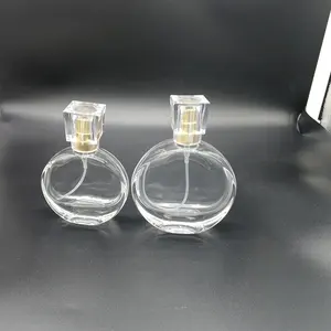 Parfum Fles 100Ml Glas Mannen En Vrouwen Parfum Glazen Fles Turkije Parfum Spray Flessen Luxe Glas