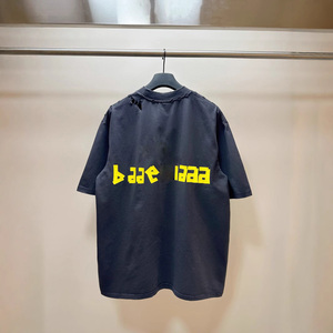 <span class=keywords><strong>T</strong></span>-<span class=keywords><strong>shirt</strong></span> da Uomo <span class=keywords><strong>Personalizzate</strong></span> OEM di Grande Successo a Girocollo Comode Larghe a Maniche Corte Traspiranti Casual Estive Stile Street - Product Image 6