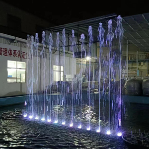 Chất lượng cao thép không gỉ thẳng vườn đài phun nước trang trí ngoài trời Tính năng cho khách sạn - Product Image 2