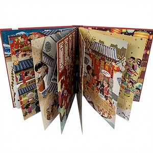 Libro 3D Pop-Up Personalizzato per Bambini, Copertina Rigida, Interattivo, Educativo, Storie con Cartoni Animati, Regalo Stampato - Product Image 1