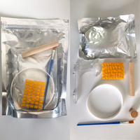 Kit de moule en argile pour chien et chat, avec lettre, souvenir