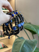 Bracelet en cristal naturel Sinyore - Bois d'agar