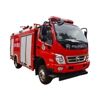 Camion-citerne à eau Foton chinois 4x2 <3000L, Euro 3, transmission manuelle, diesel