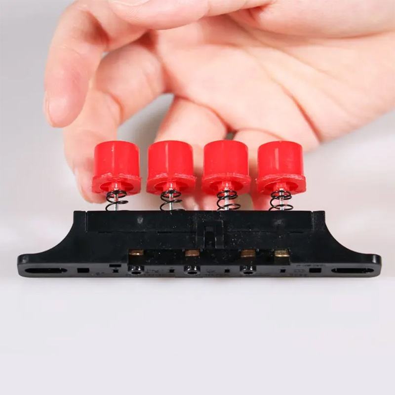 Source Factory Supply Wholesale 3800-4C Fan Keyboard Switch 4-Key Three-Speed Made in China Bulk Discount