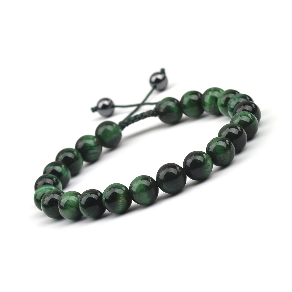 Dyed Green Tiger Eye CB100929