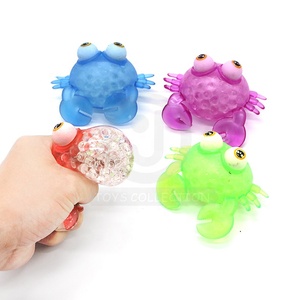 Jouets à presser en gros : Crabe à grands yeux, animaux squishy, perles, balles anti-stress - Product Image 3