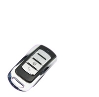 Télécommande universelle YET074 à code d'apprentissage 4 canaux pour porte de garage, automatisation domestique, sécurité intelligente, portée 100m, plastique et métal