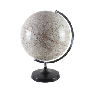 Globo lunare modello di mappa 3d rotante in plastica di alta qualità per la geografia - Product Image 1