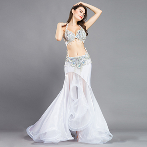 <span class=keywords><strong>Costume</strong></span> da Danza del Ventre per Donna, Alta Qualità, Abito Bollywood per Esibizioni, Set Completo - Product Image 5