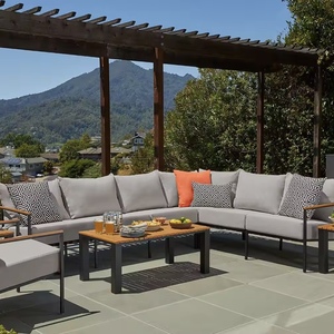 Vente en gros au meilleur prix Mobilier d'hôtel nordique en métal imperméable Meubles <span class=keywords><strong>de</strong></span> cour en aluminium Meubles <span class=keywords><strong>de</strong></span> patio <span class=keywords><strong>Salon</strong></span> <span class=keywords><strong>de</strong></span> <span class=keywords><strong>jardin</strong></span> Canapé d'extérieur - Product Image 5