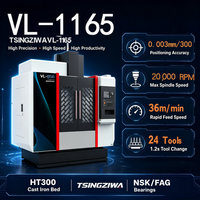 Machine de fraisage CNC à 3 axes Tsingziwa VL1165 BT40 avec changement d'outil automatique haute précision