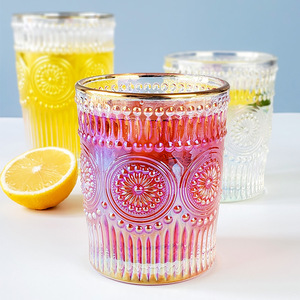 Verre de tournesol vintage, résistante à la chaleur, régulateur du vent, ensemble de tasses de lait, 8 pièces, <span class=keywords><strong>2022</strong></span> fabricants, vente en gros - Product Image 5
