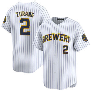 Pantaloncini da Baseball Milwaukee 2025 per Uomo, Personalizzabili, Taglie Forti, Bianchi con Loghi Ricamati, 100% Poliestere Traspirante ad Asciugatura Rapida - Product Image 1