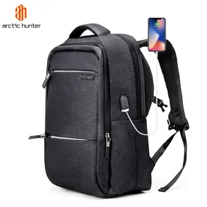 2020 批发工商旅游学校防水Bagback包男士USB电池充电防盗笔记本电脑背包