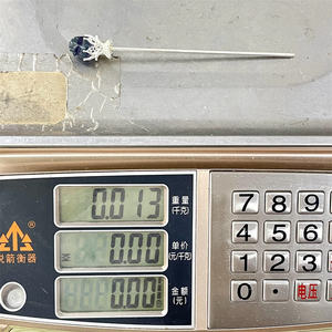 Оптовая продажа, шпилька из натурального хрустального цветка розы, заколка для волос с духовным исцеляющим камнем, радуга, флюорит, цветок для женщин - Product Image 6