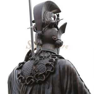 Fundición de fábrica Metal Latón <span class=keywords><strong>Diosa</strong></span> <span class=keywords><strong>Atenea</strong></span> Escultura <span class=keywords><strong>Estatua</strong></span> de bronce de tamaño real para decoración de jardín - Product Image 4
