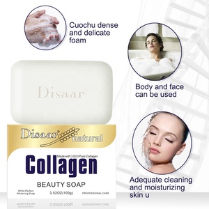 Diaar bán buôn tự nhiên collagen sữa handmade làm trắng làm sạch sáng làm trắng tắm Collagen vẻ đẹp xà phòng - Product Image 4
