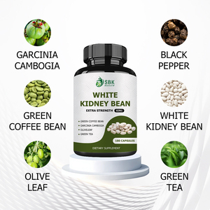 Capsules de haricot blanc de haute qualité avec Cambogia pour soutenir le système immunitaire et contrôler l'appétit - Product Image 3