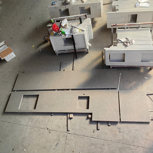 Encimera de Cuarzo Artificial Moderna Blanca TMZ 4070 Symphony para Decoración del Hogar - Product Image 2