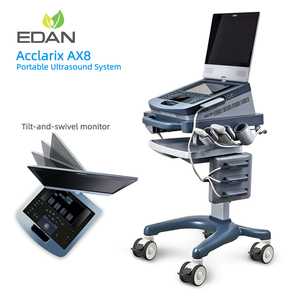 Échographe <span class=keywords><strong>portable</strong></span> <span class=keywords><strong>EDAN</strong></span> Acclarix AX8 avec sonde convexe électrique 3D 4D, appareil <span class=keywords><strong>portable</strong></span> - Product Image 2