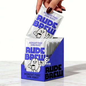 Low MOQ Custom Digital Printed BOPP/VMPET/PE Coffee Bean & Tea Packaging <b>Bag</b> Heat Seal Pouch for Pet Food & Noodle Food Grade - Product Image 3
