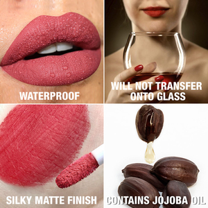 TINTARK Vegan 24 ore di lunga durata impermeabile nudo liquido opaco rossetto trucco ad alto pigmento raso velluto crema rossetto - Product Image 5