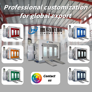 Cabine de peinture automobile entièrement automatique à chauffage au gaz, haute efficacité et performance stable, pour <span class=keywords><strong>site</strong></span> commercial de camions - Product Image 6