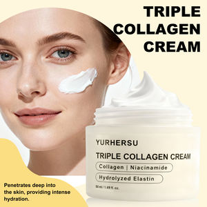 Crème Anti-Rides Intensive Triple Collagène Niacinamide Calendula Éclaircissante Hydratation Profonde Multi-Nourrissante - Product Image 4