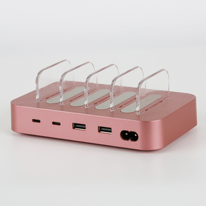 Station de <span class=keywords><strong>charge</strong></span> pour smartphone universelle de bureau miniature au prix <span class=keywords><strong>d</strong></span>'usine, station <span class=keywords><strong>d</strong></span>'accueil multi-USB type C 4 ports pour la <span class=keywords><strong>charge</strong></span> de téléphone portable - Product Image 1