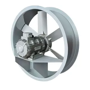 High Temperature Resistant Reversible Smoke Dryer Axial Flow Exhaust Fan